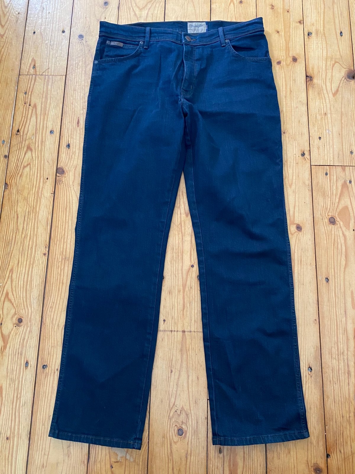 WRANGLER JEANS TEXAS STRETCH 38/34, Ophalen of Verzenden, Zo goed als nieuw, Maat 56/58 (XL), Blauw