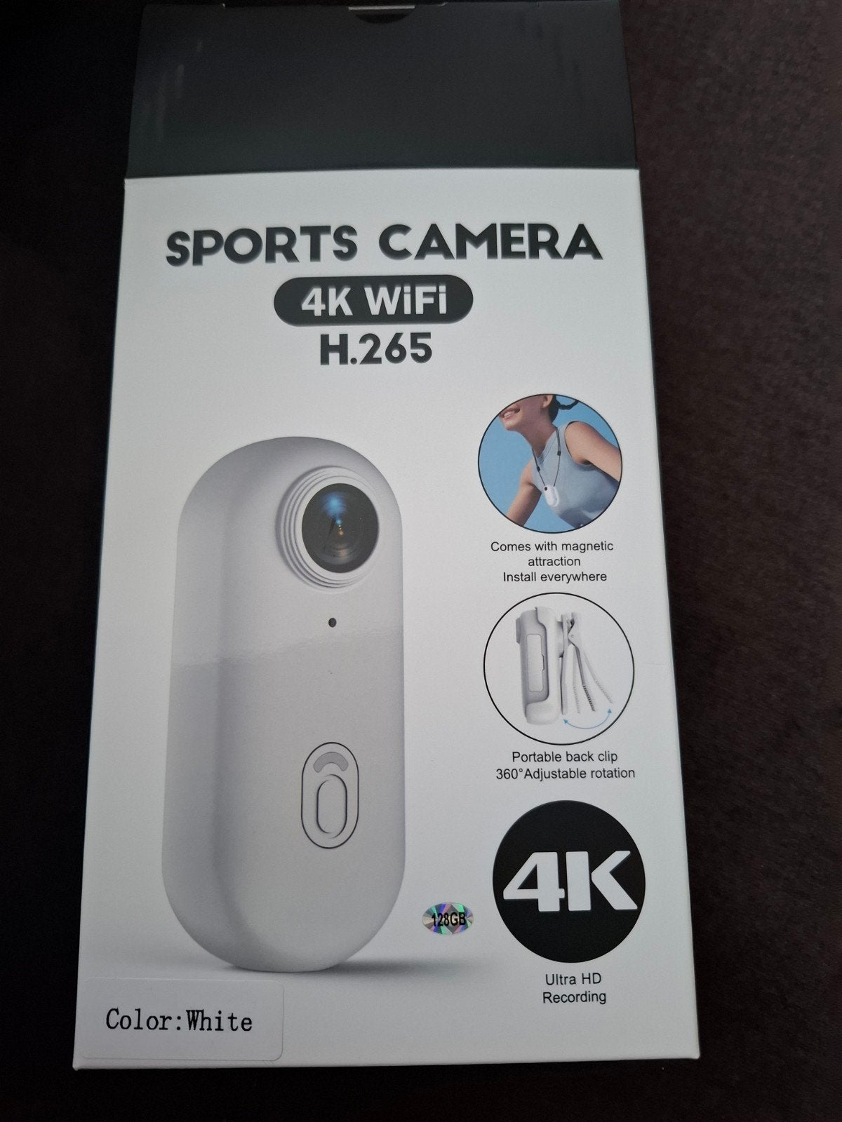 4K Ultra HD Mini Sports Camera / Action Cam met WiFi, Ophalen of Verzenden, Nieuw, Overige merken