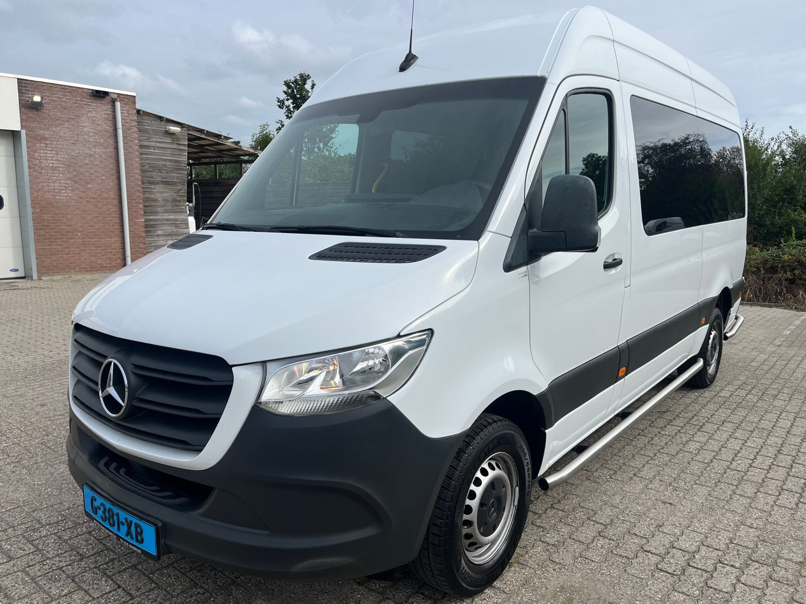 Mercedes-Benz Sprinter rolstoelbus 9 persoons, Auto's, Automaat, Achterwielaandrijving, 2000 kg, Wit