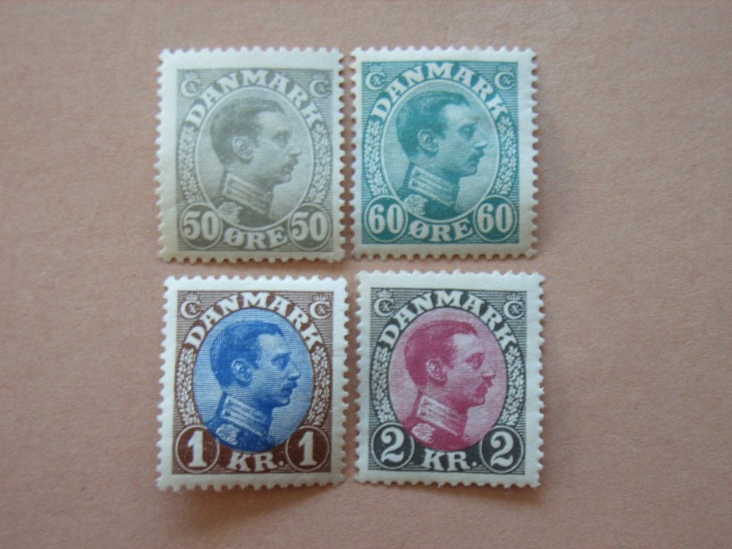 BL   Denemarken 126-128+150, Ophalen of Verzenden, Denemarken