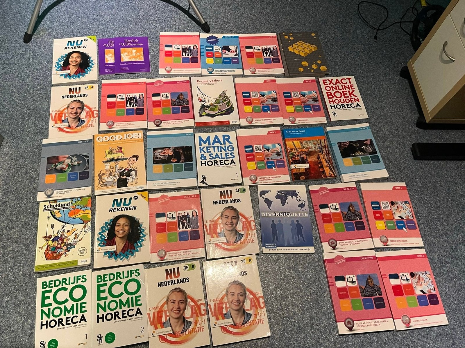 Grote collectie schoolboeken, diverse vakken en niveaus, Ophalen of Verzenden, Gelezen, Overige niveaus, Overige vakken