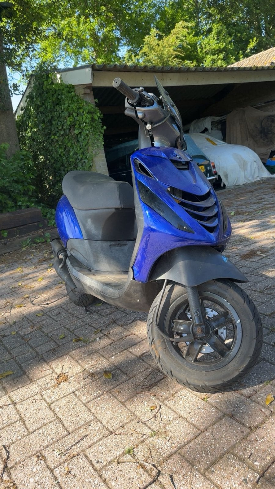 Piaggio Zip 70cc Polini | geel kenteken, Fietsen en Brommers, Ophalen, Zo goed als nieuw, Carburateur, Piaggio