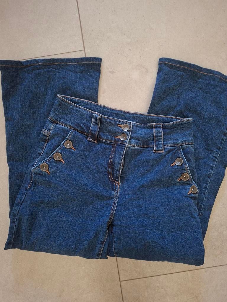 Pescara broek maat 38, Kleding | Dames, Spijkerbroeken en Jeans, Ophalen of Verzenden, Zo goed als nieuw, Blauw, W30 - W32 (confectie 38/40)