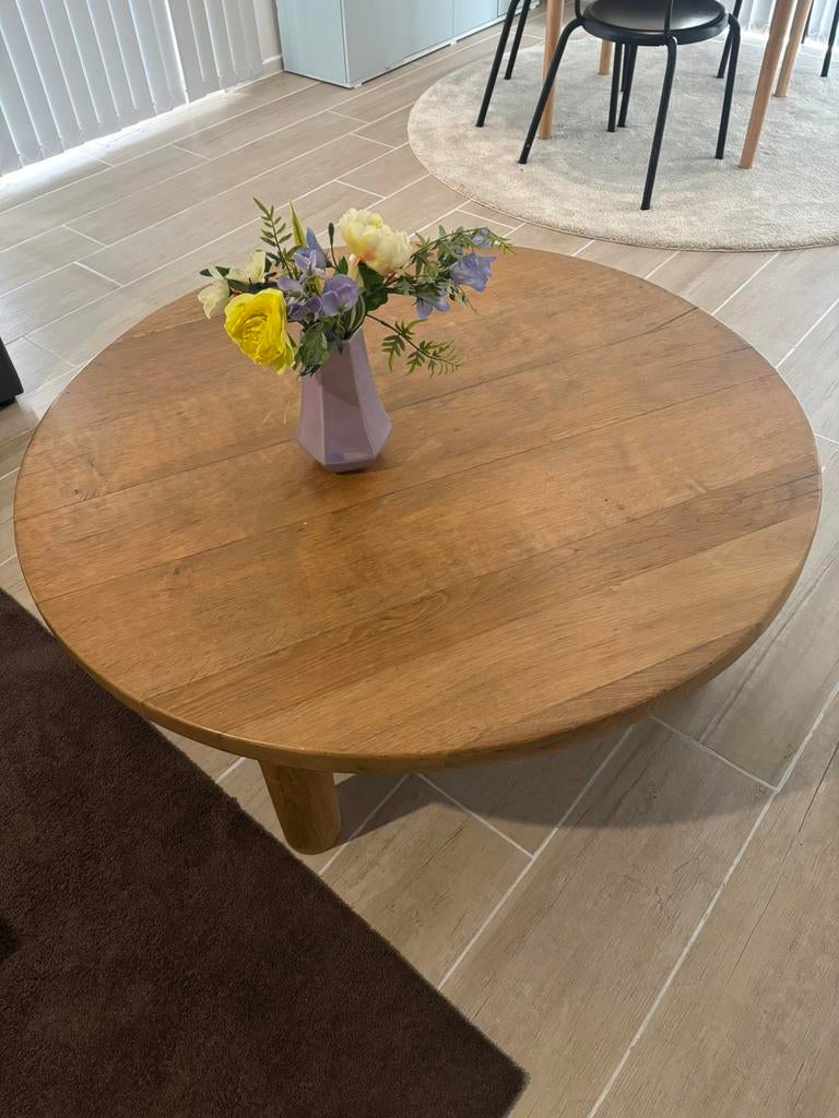 Ronde salontafel, Ophalen, Gebruikt, Kasteel, Minder dan 50 cm