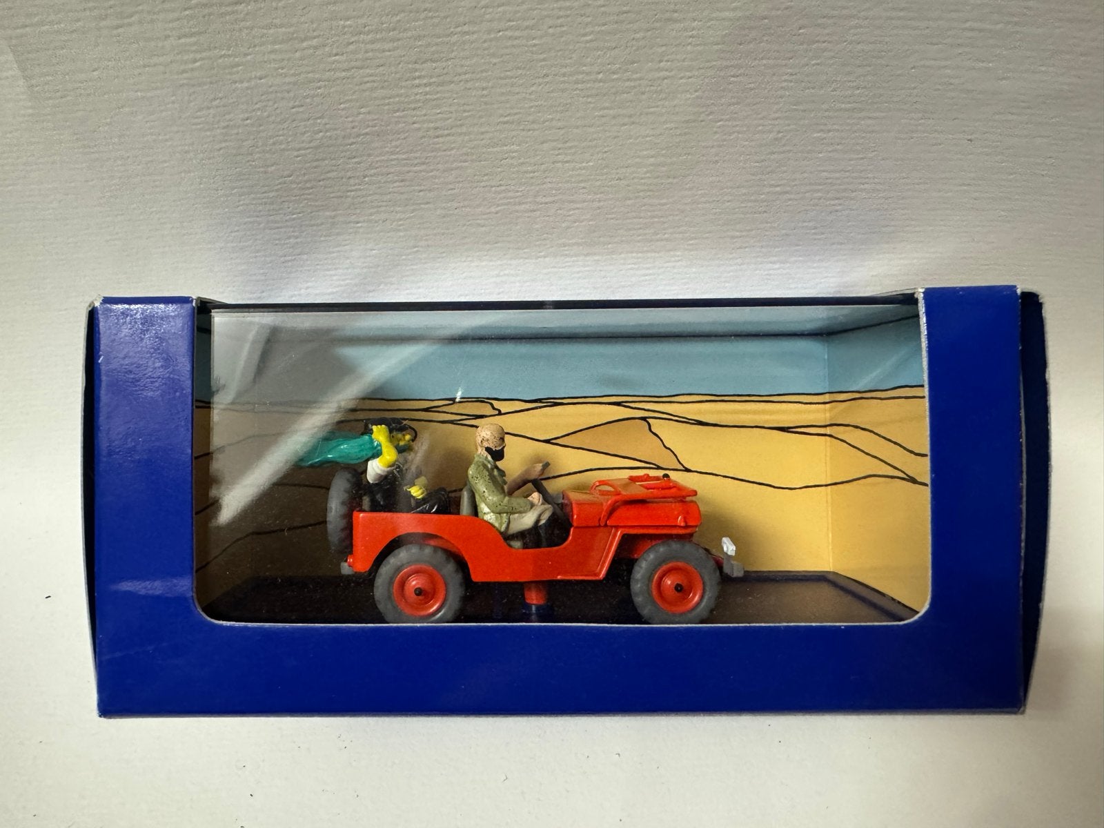 Kuifje en het Zwarte Goud - Rode Jeep Willys MB, Ophalen of Verzenden, Nieuw, Auto