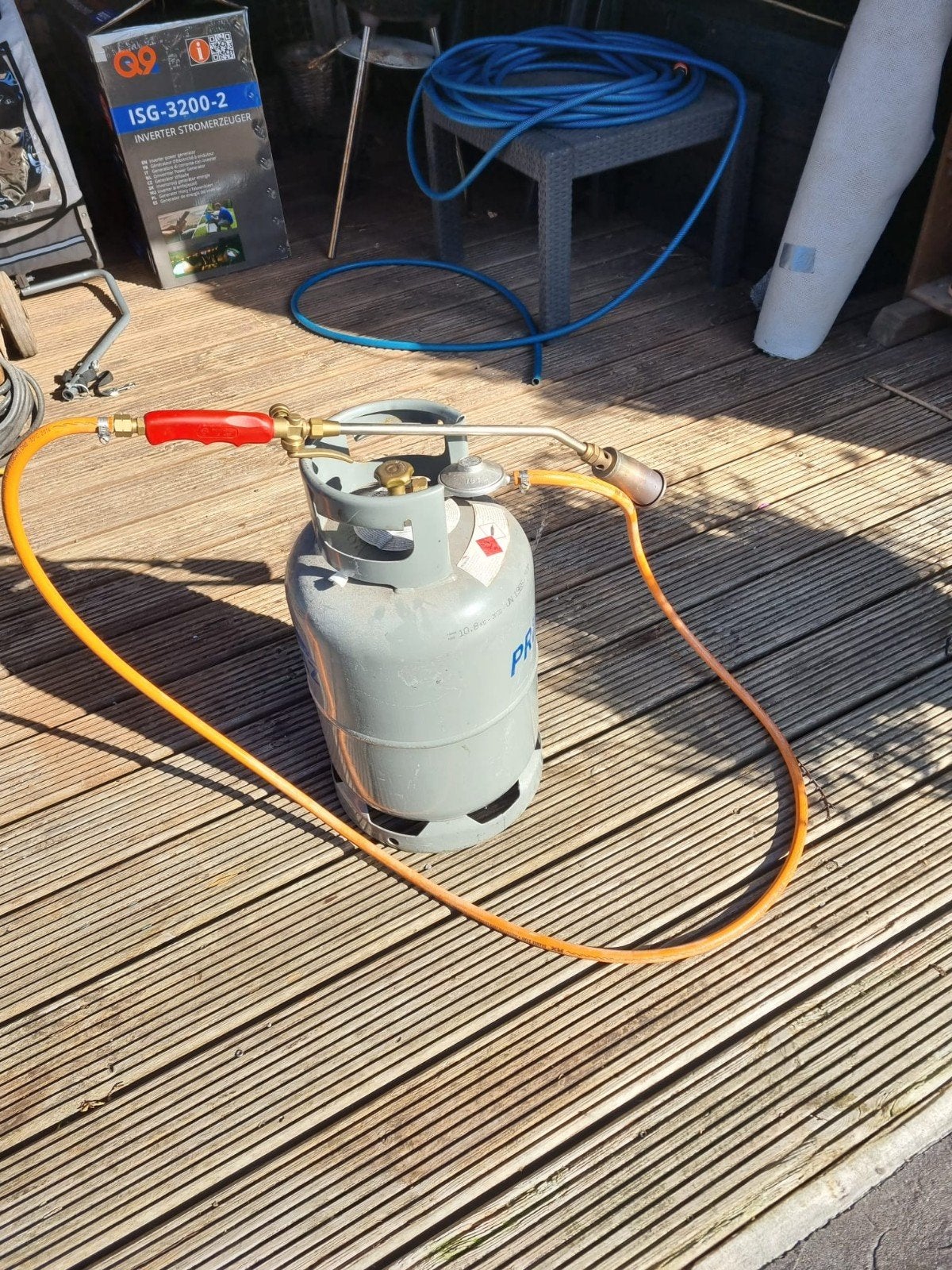 gasbrander, Tuin en Terras, Ophalen