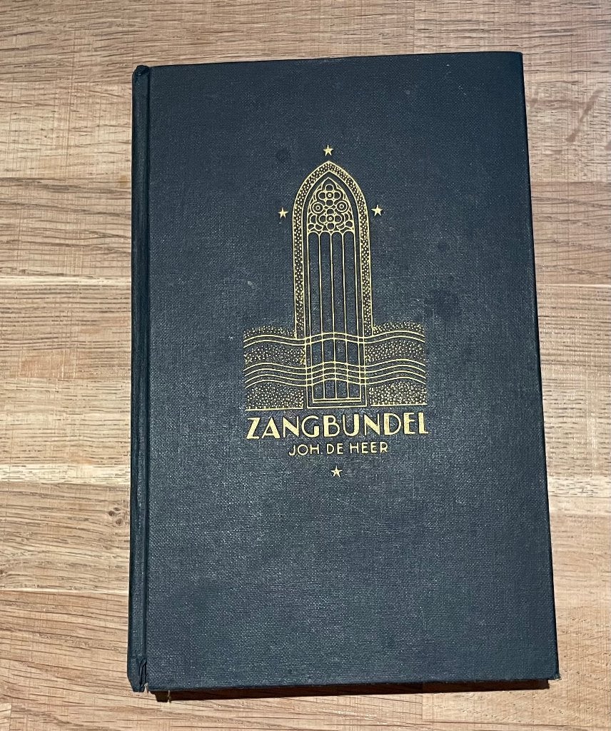 Antiquarische Zangbundel Johannes de Heer (1940, Driebergen), Ophalen of Verzenden, Zo goed als nieuw