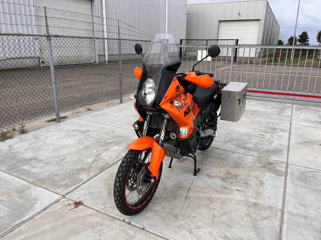 KTM 990 Adventure ABS van 2009 Dakar Edition met zijkoffers, 2 cilinders, Particulier, Meer dan 35 kW, Handgeschakeld