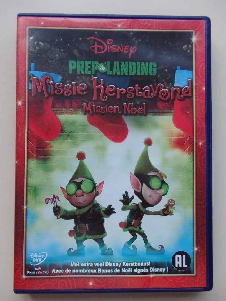 Dvd Prep & Landing - Missie Kerstavond (van Disney), Alle leeftijden, Ophalen, Gebruikt, Amerikaans