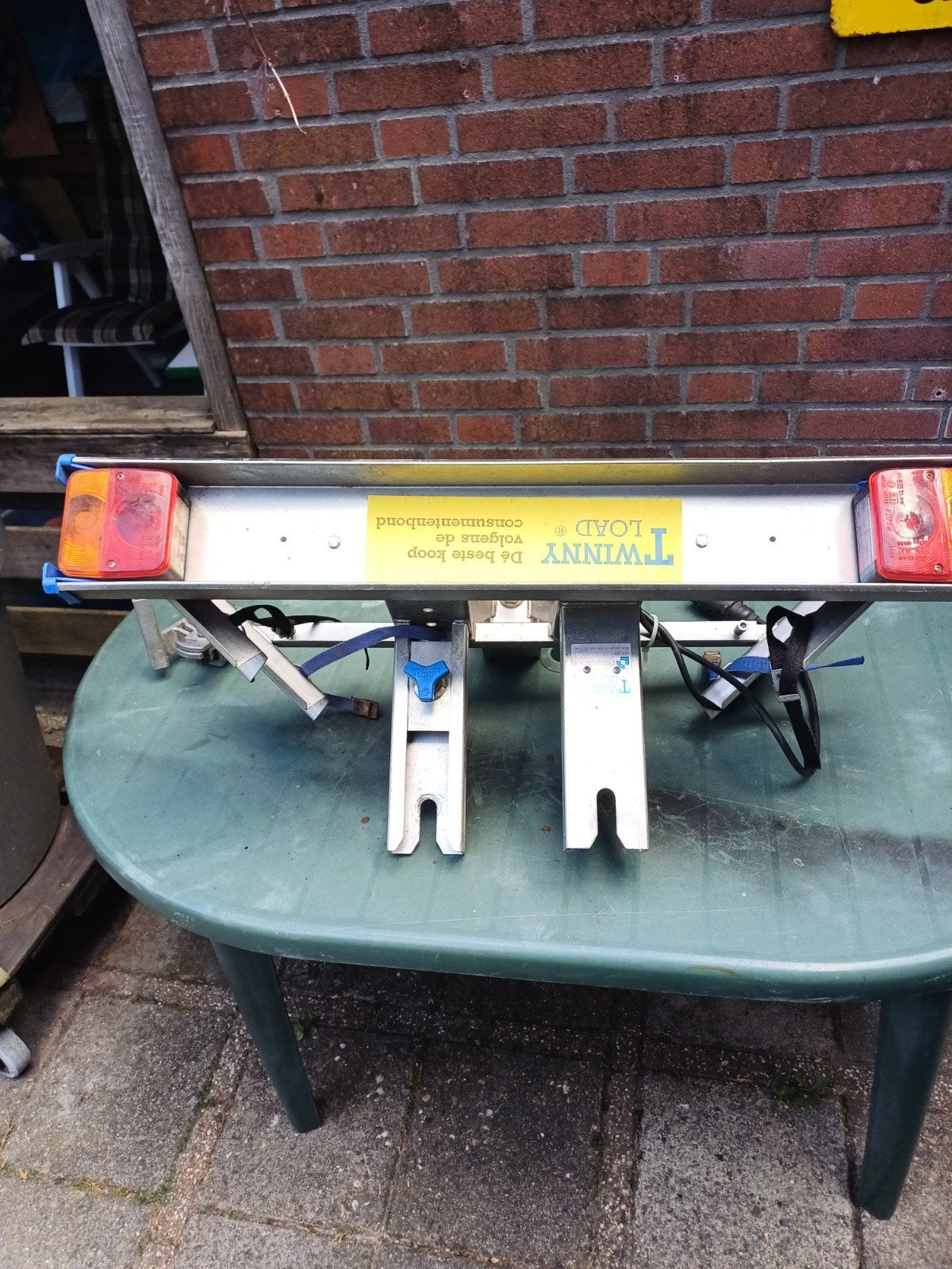 Degelijke Twinny Load fietsdrager voor 2 fietsen, Ophalen, 2 fietsen, Gebruikt, Trekhaakdrager