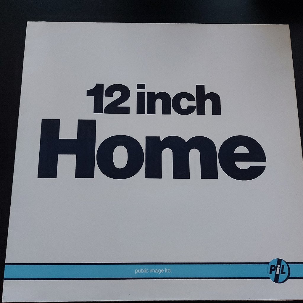 12 inch Maxisingel Public Image Ltd. - Home / Round (1986), Gebruikt, Pop, Ophalen of Verzenden, Fotohoes