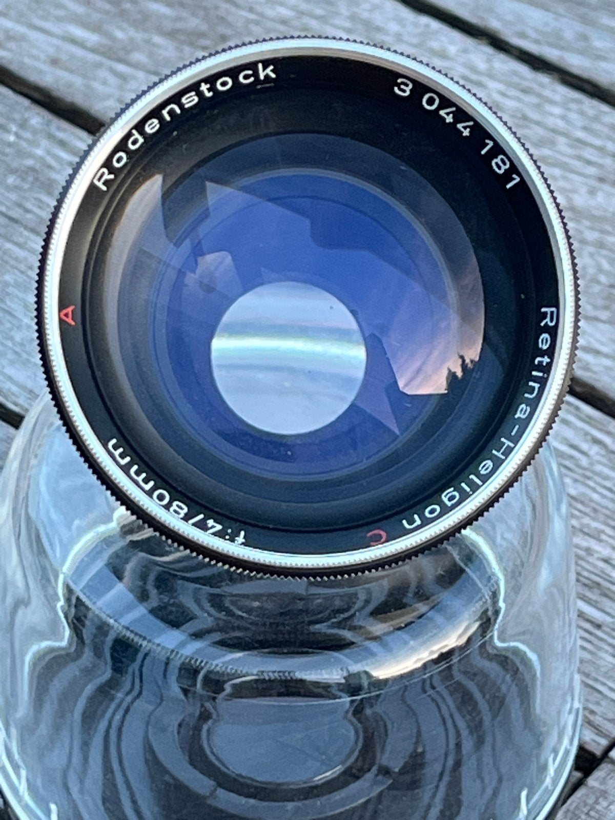 Rodenstock Kodak Retina -Heligon C f:4/80mm made in Germany, Ophalen of Verzenden