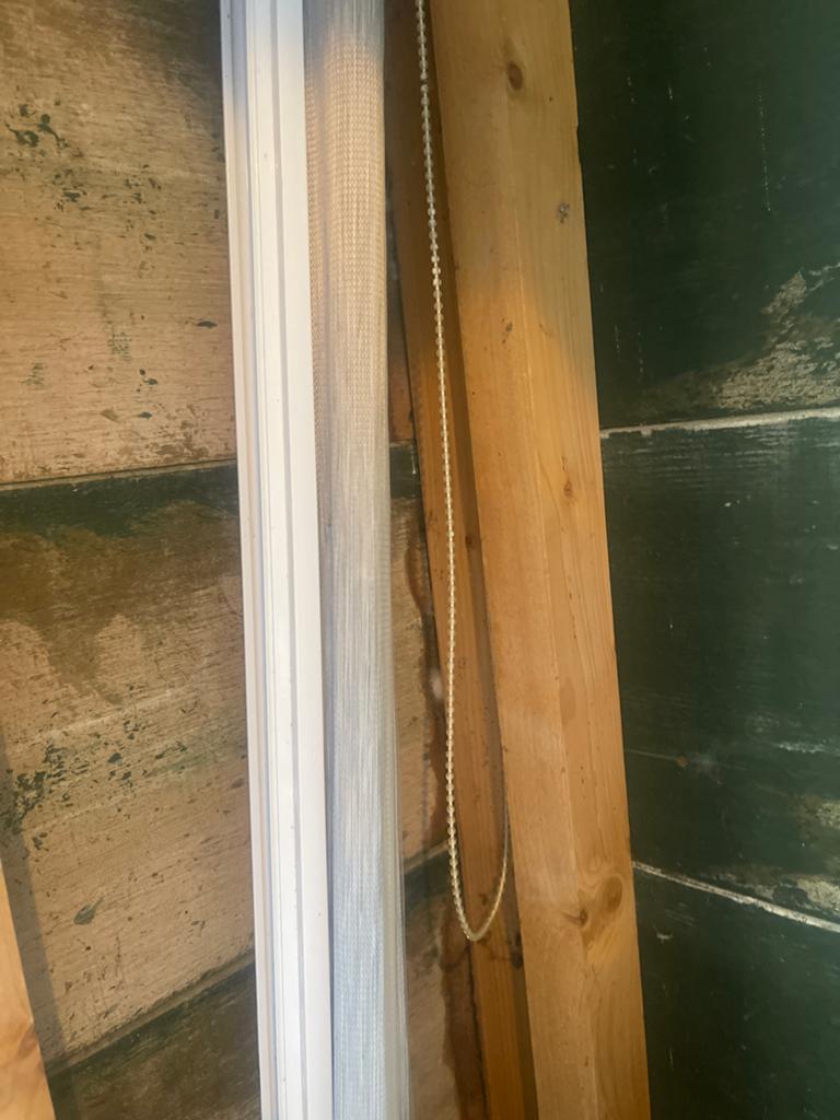 Rolgordijn - Lichtdoorlatend en Stijlvol 240 cm, Ophalen, Gebruikt, Crème