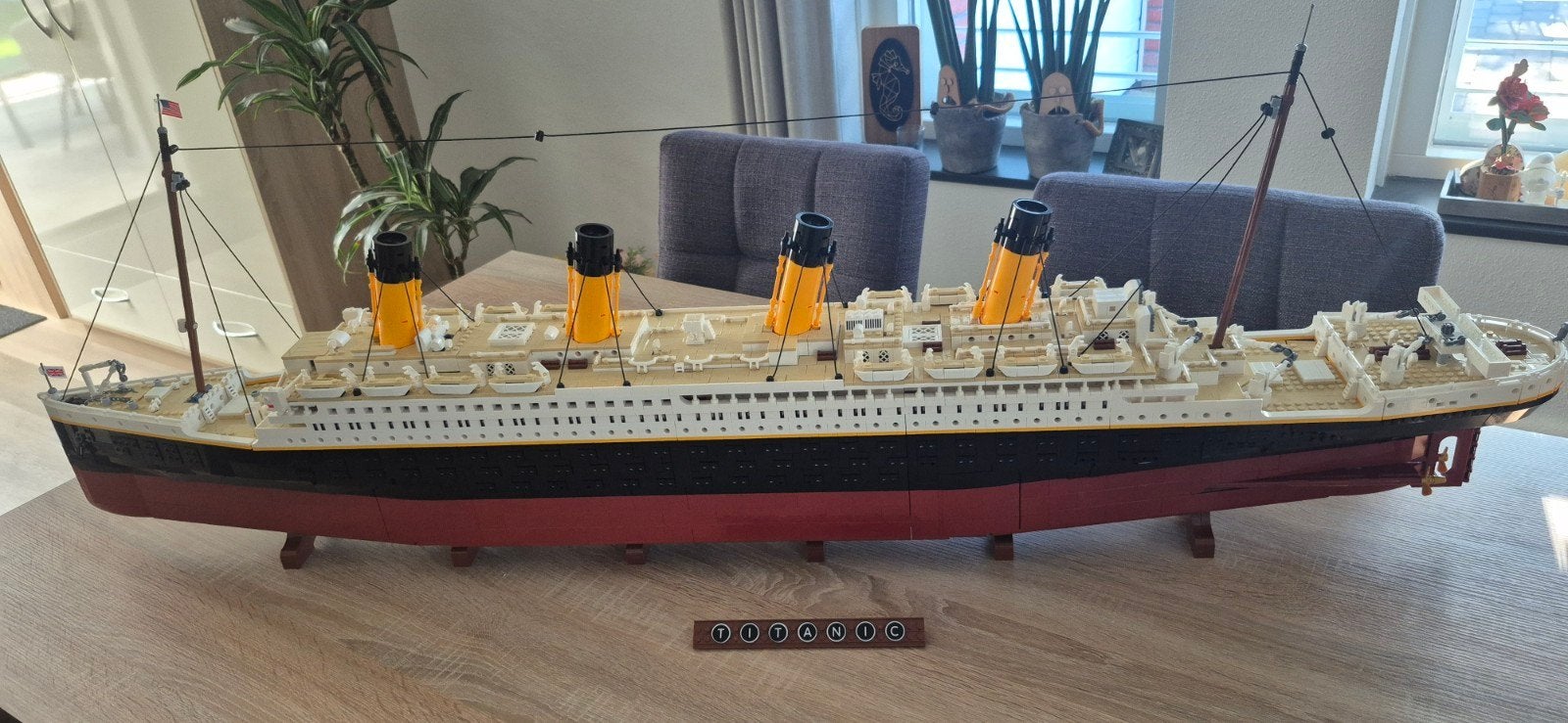 Lego Titanic model - Zo goed als nieuw, Ophalen, Zo goed als nieuw, Overige merken