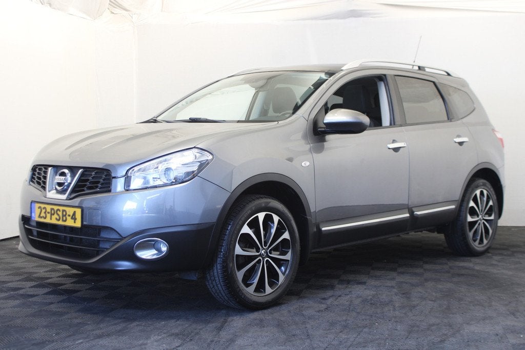 Nissan QASHQAI+2 1.6 Connect Edition (bj 2011), Auto's, Nissan, Voorwielaandrijving, Euro 5, Stof, Zwart
