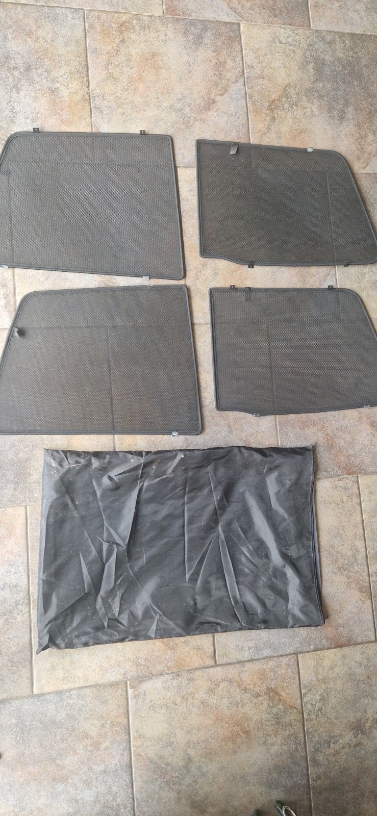 Zonneschermen Volkswagen Lupo 3-deurs 1998-2005, Ophalen, Gebruikt