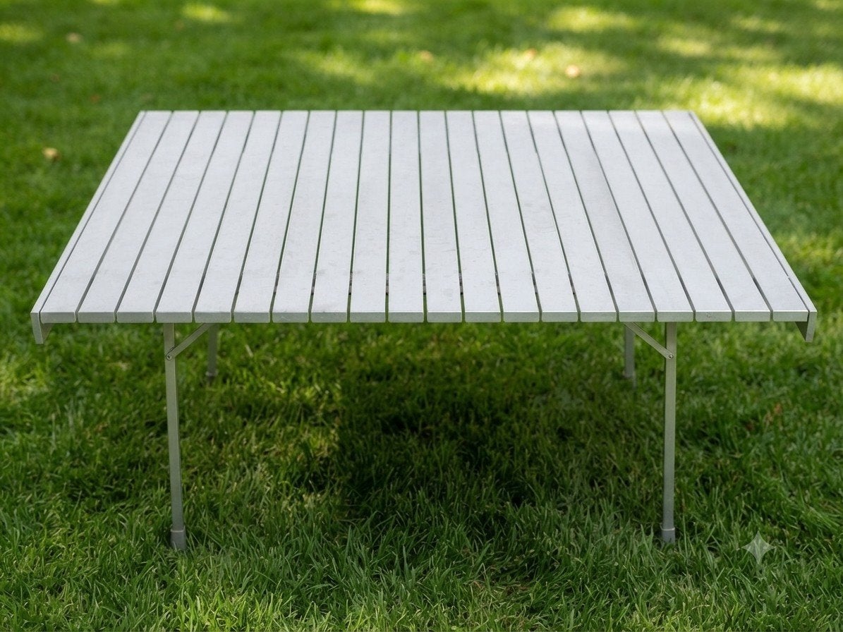 Compacte aluminium campingtafel (116x70 cm) met draagtas, Ophalen of Verzenden, Campingtafel