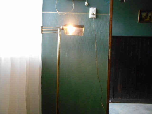 MESSING STA LEESLAMP, Ophalen, Overige materialen, 150 tot 200 cm