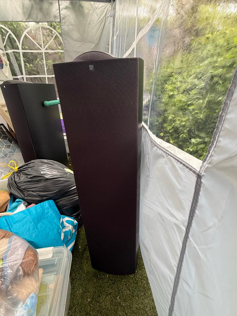 KEF Q7 Vloerstaande Speakers - Set van 2, Gebruikt, 120 watt of meer, Front, Rear of Stereo speakers, Ophalen