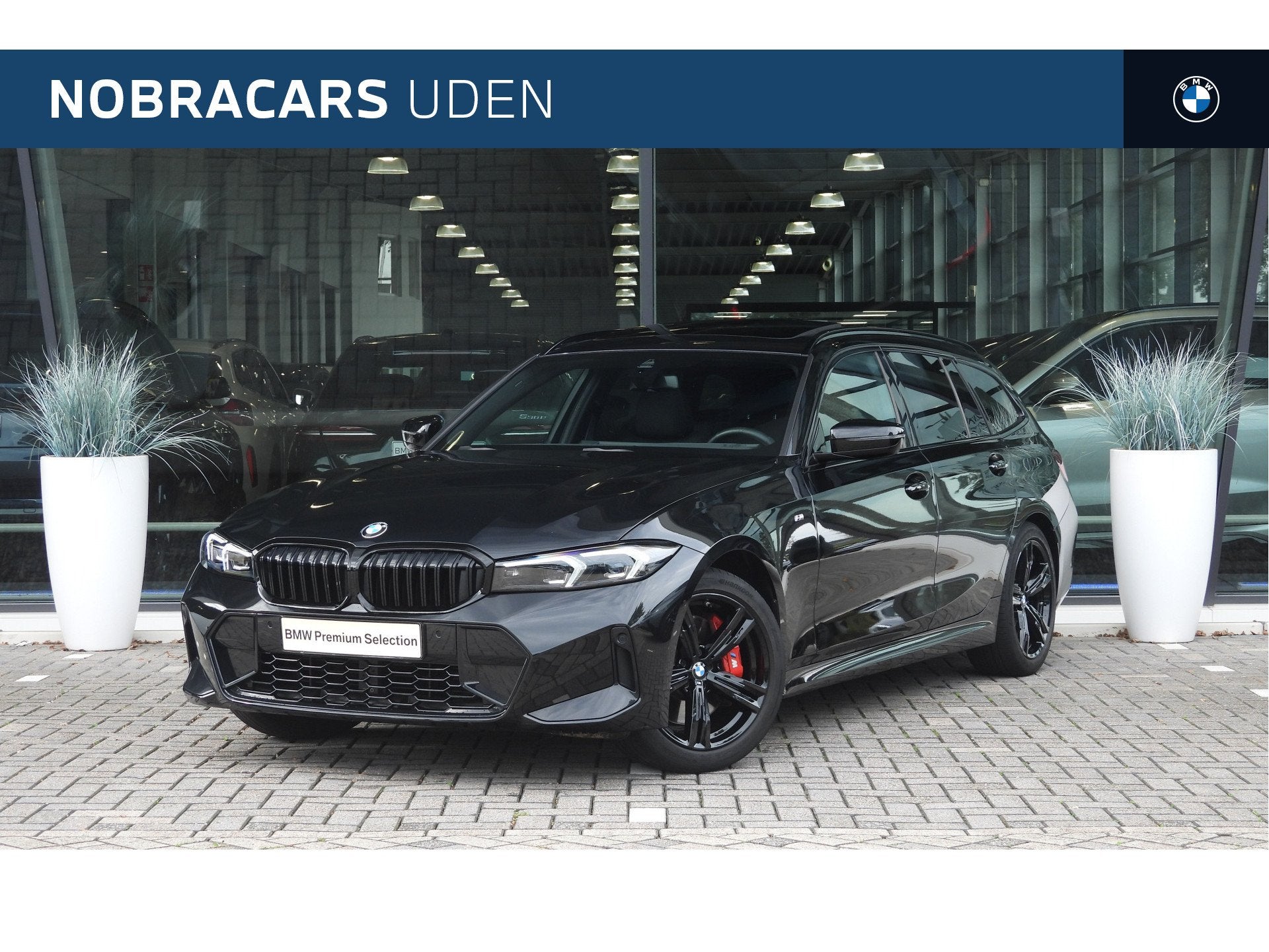 BMW 3 Serie Touring 330i xDrive M Sport Automaat / Trekhaak, Auto's, 4 cilinders, Met garantie (alle), Zwart, Vierwielaandrijving