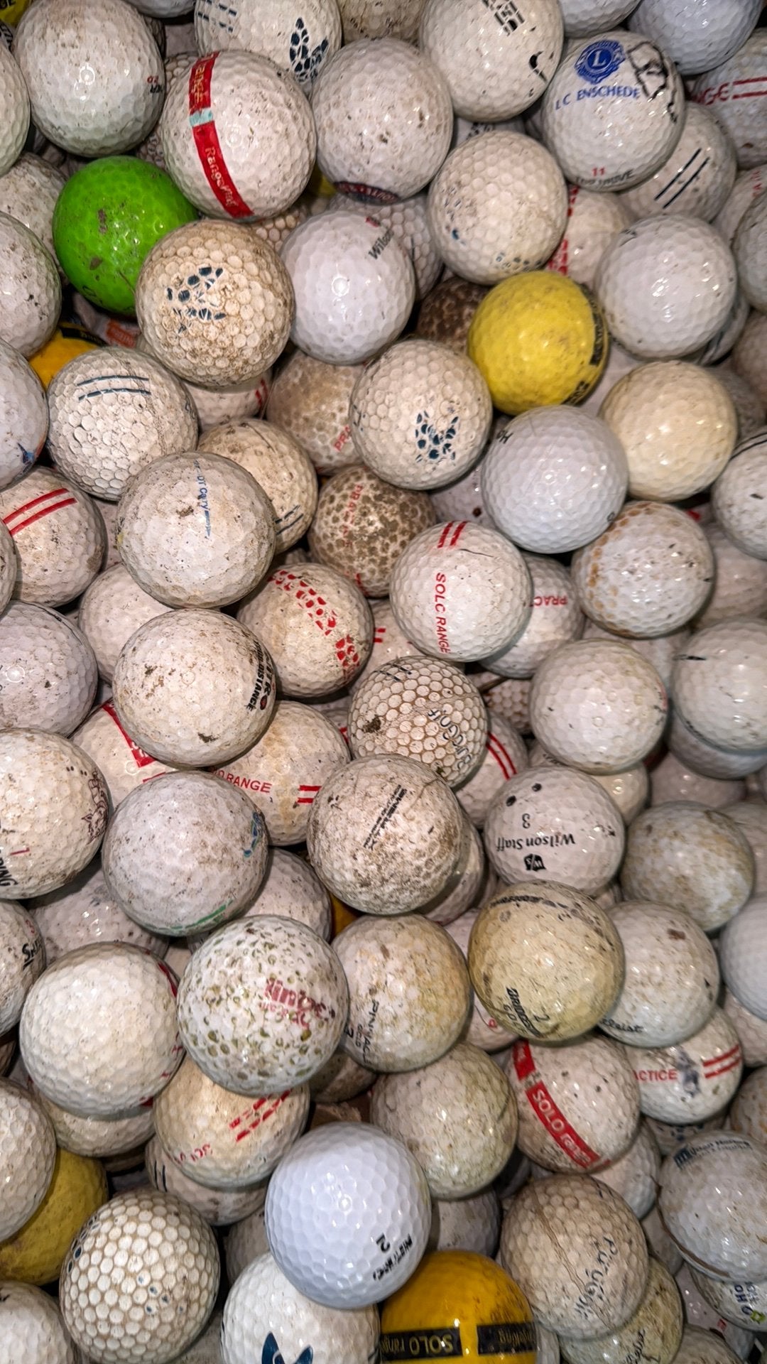 Gebruikte golfballen mix 200 stuks omega deal, Ophalen of Verzenden, Bal(len)