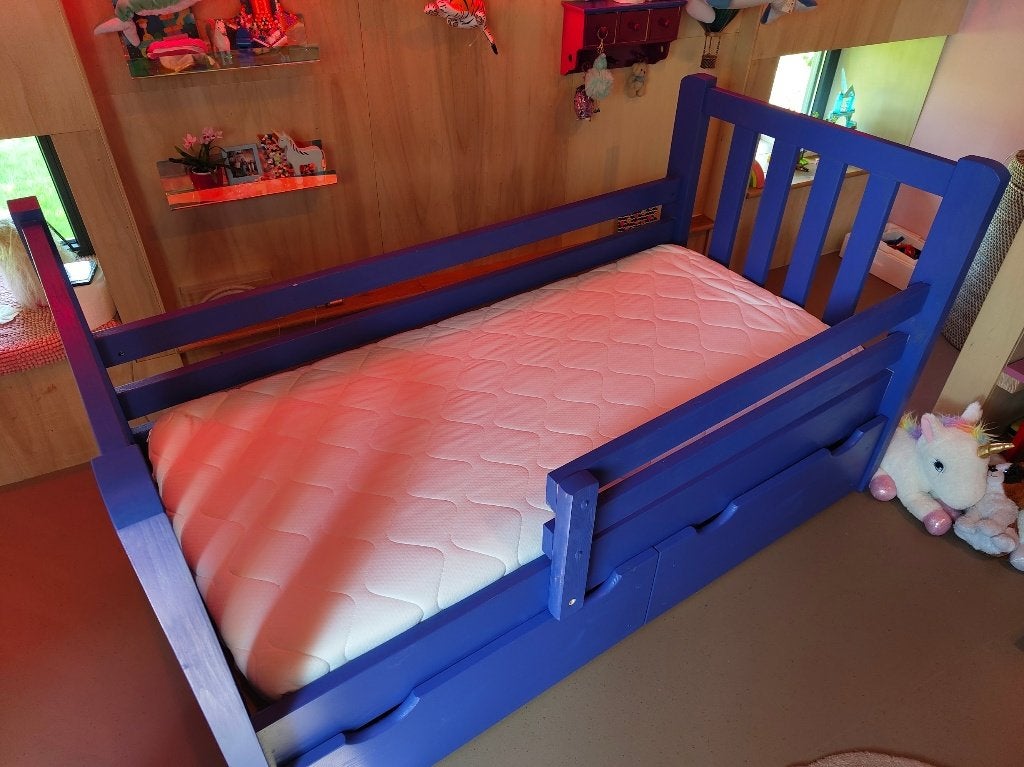 peuterbed, Gebruikt, 70 tot 85 cm, 140 tot 160 cm, Ophalen