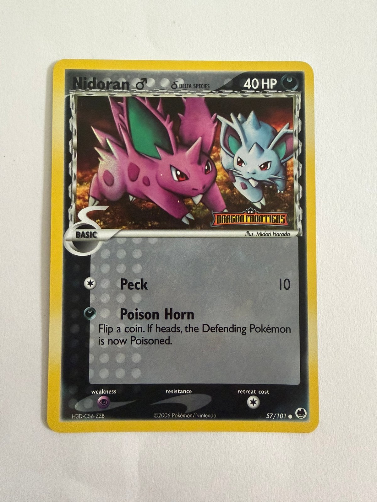 nidoran dragon frontiers, Ophalen of Verzenden, Zo goed als nieuw