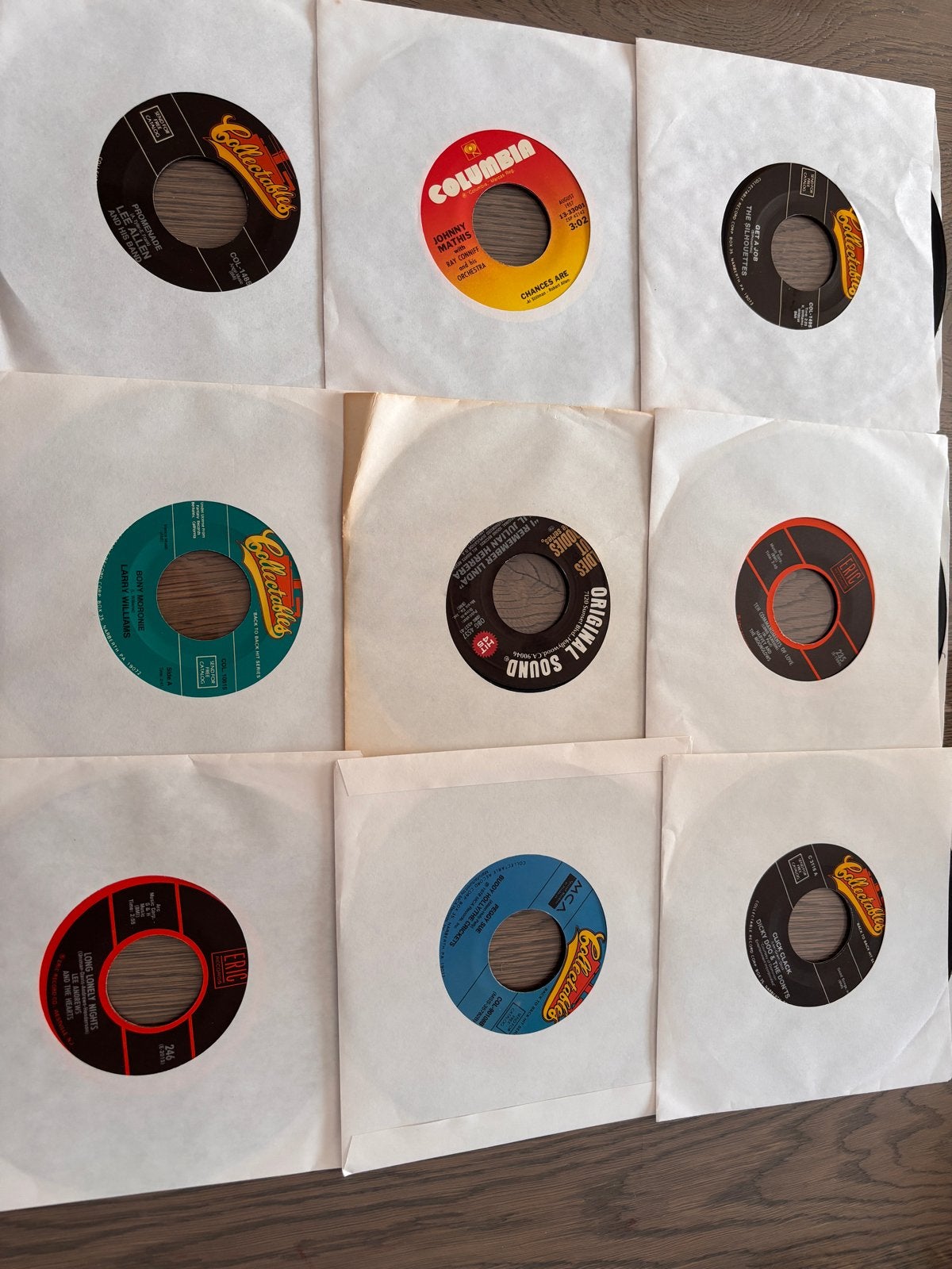 Collectie van 9 Vintage 7 inch Vinyl Singles - Diverse Artie, Gebruikt, 7 inch, Ophalen of Verzenden, Pop