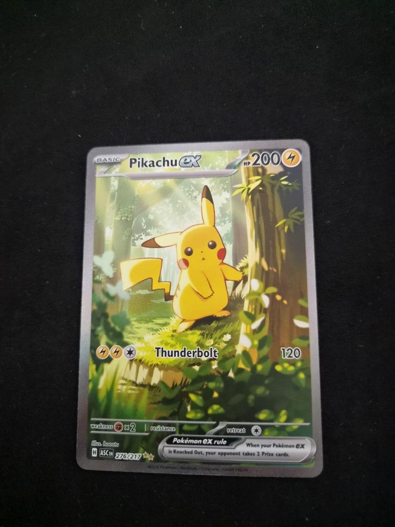 Pikachu EX - ASC 276, Ophalen, Nieuw, Losse kaart