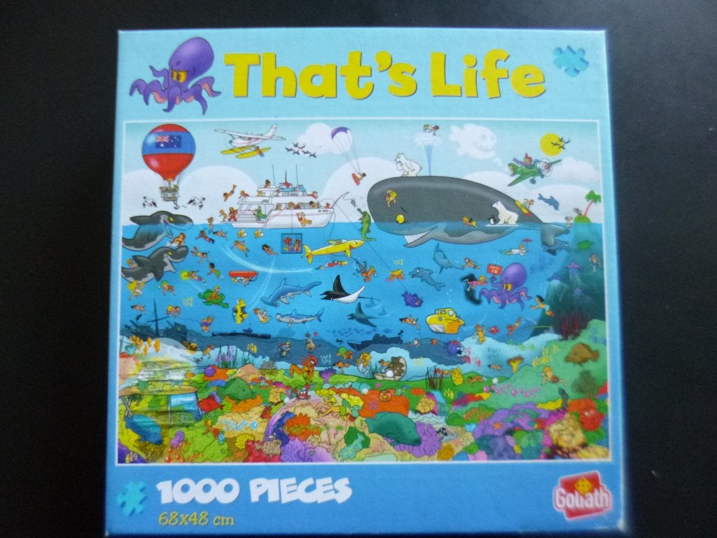 legpuzzels That's Life, Ophalen of Verzenden, 500 t/m 1500 stukjes, Zo goed als nieuw, Legpuzzel