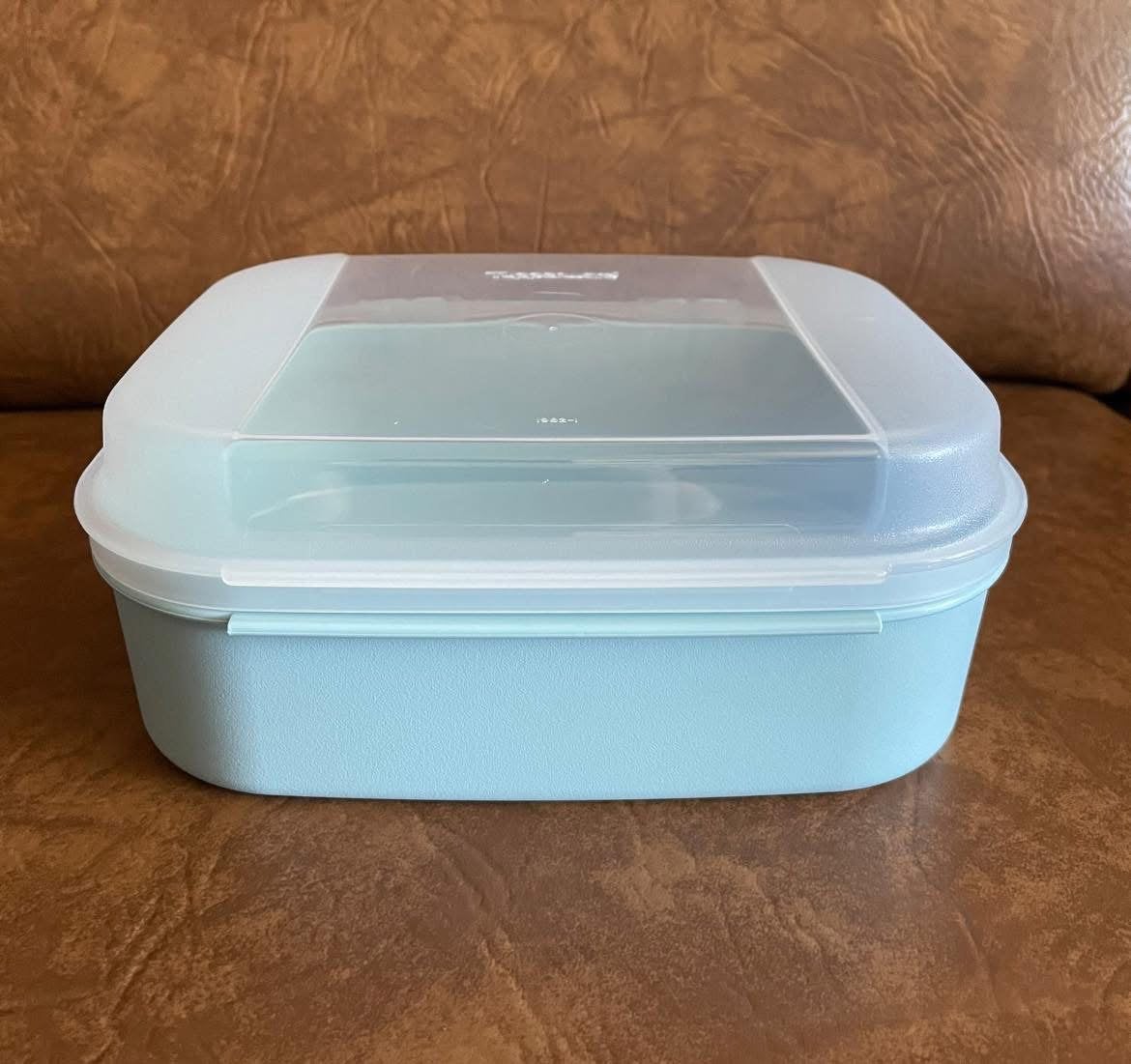 Variadoos 1,4 l Tupperware, Ophalen, Nieuw, Blauw, Bus of Trommel