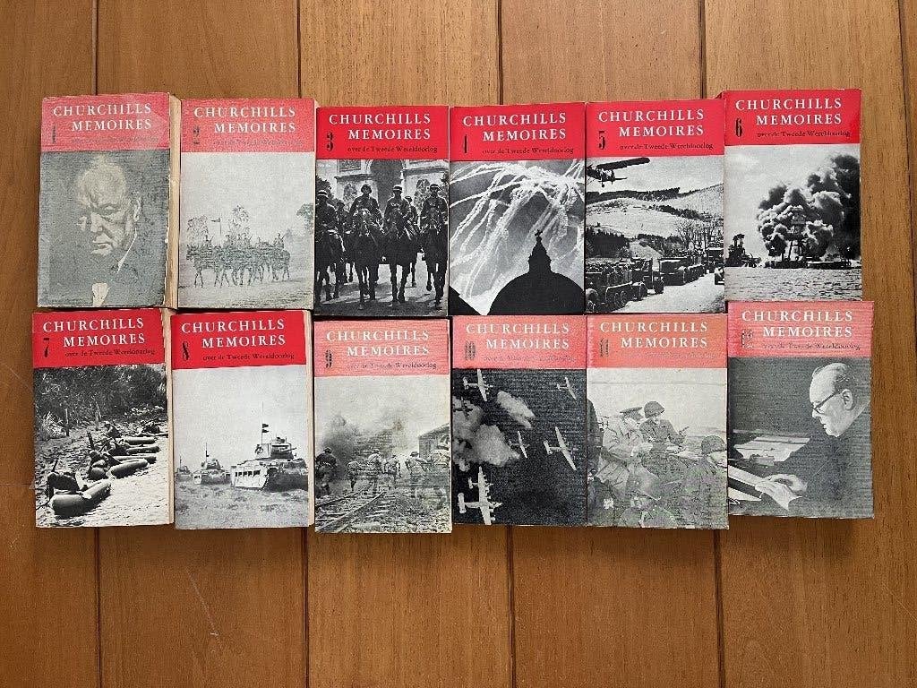 Churchills Memoires, Tweede Wereldoorlog, 12 delen., Sir Winston Churchill, Ophalen of Verzenden, Overige onderwerpen, Tweede Wereldoorlog