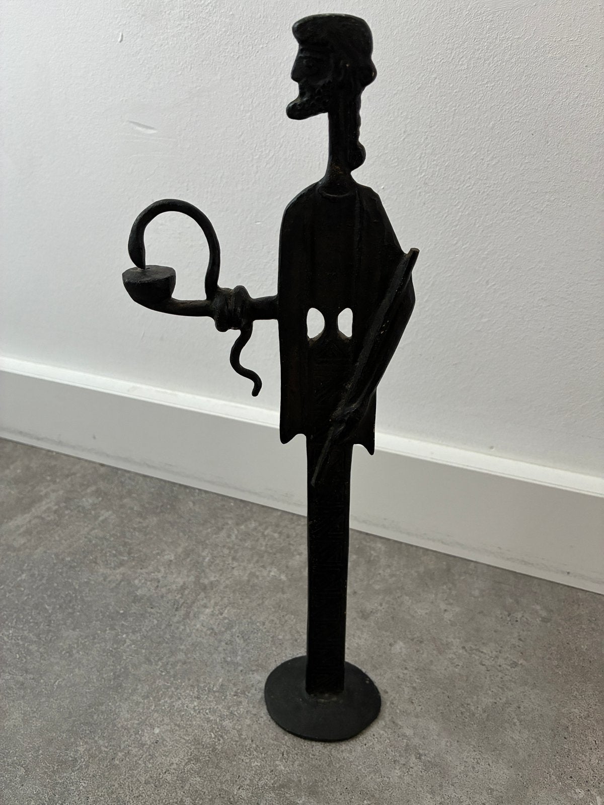 MCM bronzen sculptuur beeld Hygieia Griekse mythologie, Antiek en Kunst, Ophalen of Verzenden, Brons