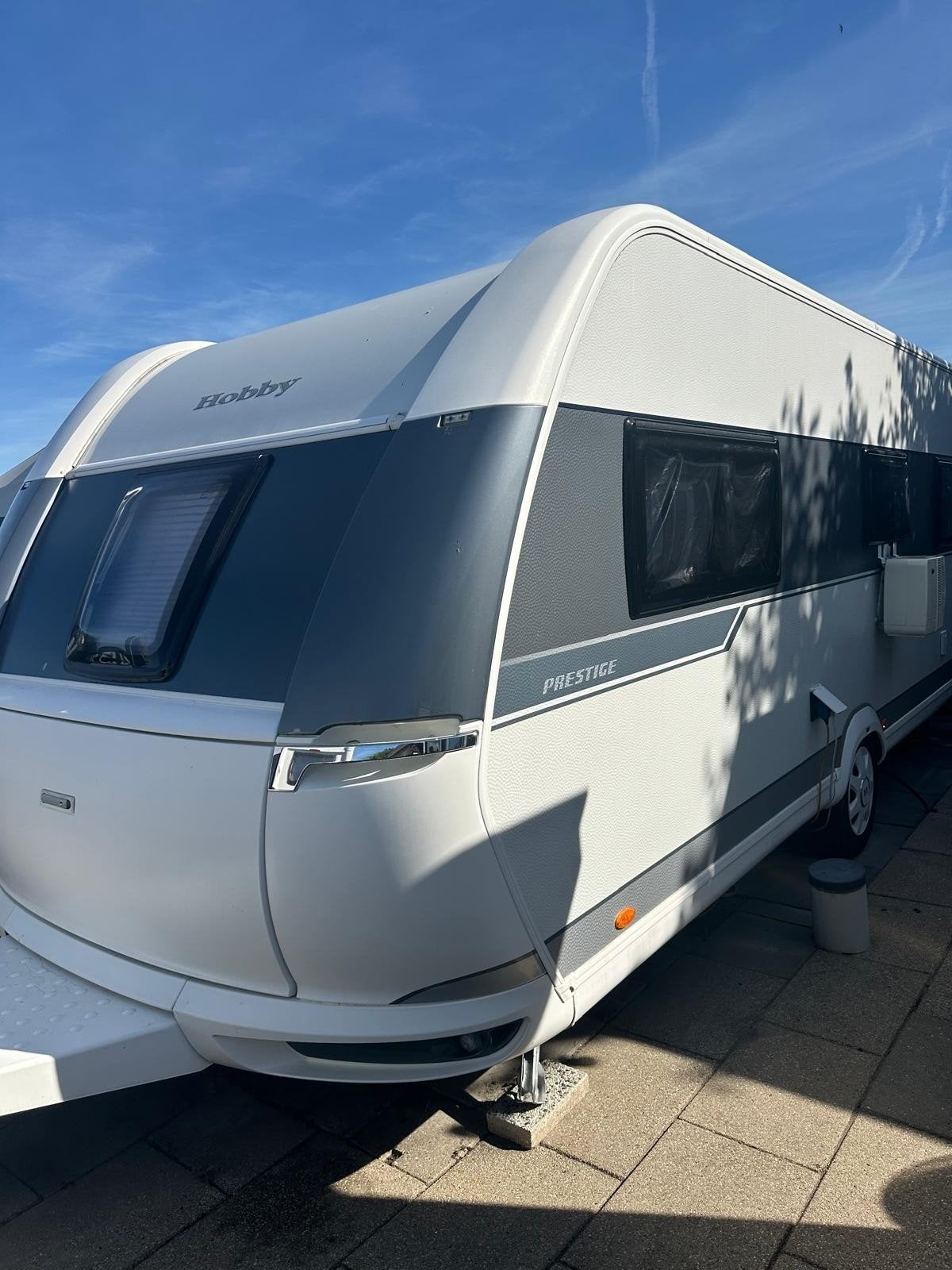 Hobby Prestige 560 ul  bj 2018 met  isabella penta voortent, Caravans en Kamperen, Rondzit, Hobby, Particulier, Tot en met 4