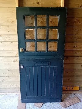 Friese boerderij voordeur, was tweedelig, Ophalen, Gebruikt, 80 tot 100 cm, Minder dan 200 cm