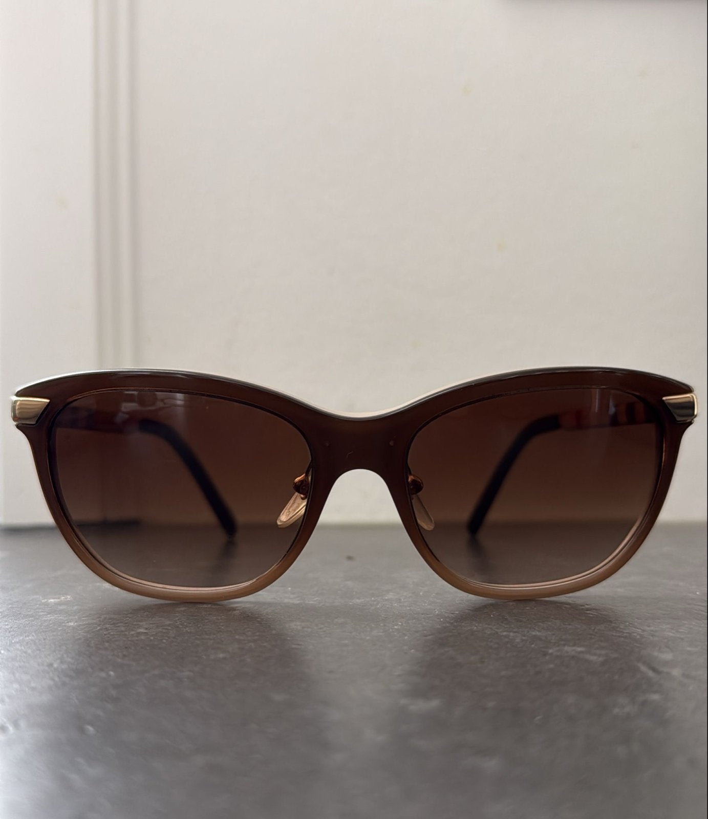Burberry dames Zonnebril met Bruine Glazen en Hoesje, Overige merken, Zonnebril, Bruin, Nieuw