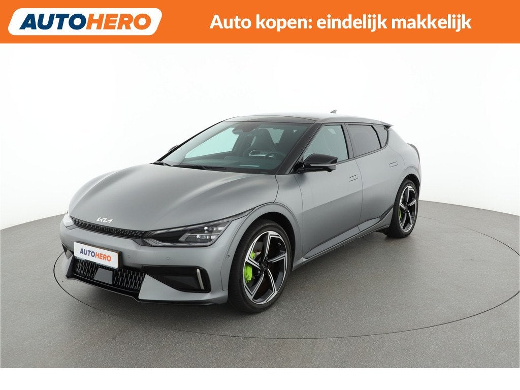 Kia Ev6 GT AWD 77.4 kWh |AL09883| (bj 2023, automaat), Auto's, Kia, Met garantie (alle), Alcantara, 2100 kg, Origineel Nederlands