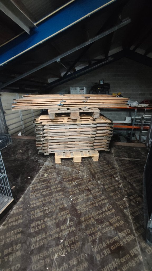 14x Houten pallet opzet randen europallet 80x120 krat, Ophalen, Gebruikt, 100 cm of meer, 60 cm of meer