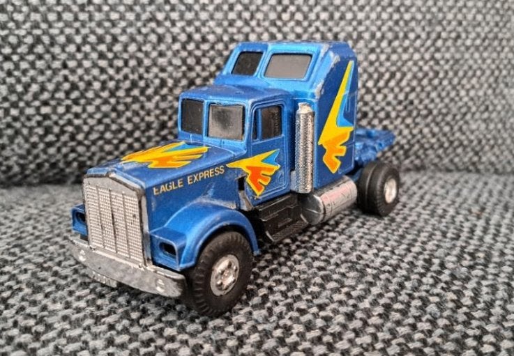 Trailer truck eagle express 1/49 model, Ophalen of Verzenden, Groter dan 1:32, Truck, Overige merken