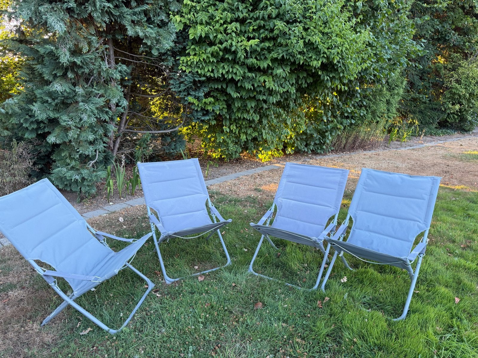 4 relaxfauteuil, Ophalen of Verzenden, Zo goed als nieuw, Metaal