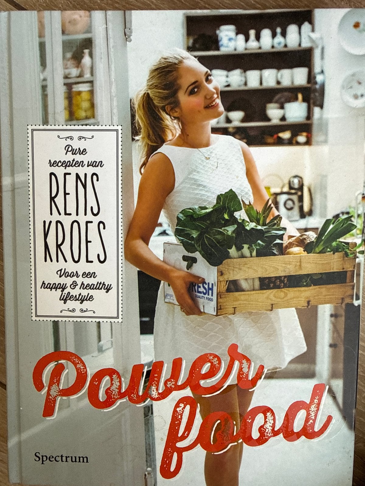 Power Food - Pure recepten van Rens Kroes, Boeken, Kookboeken, Hoofdgerechten, Ophalen of Verzenden, Zo goed als nieuw, Gezond koken