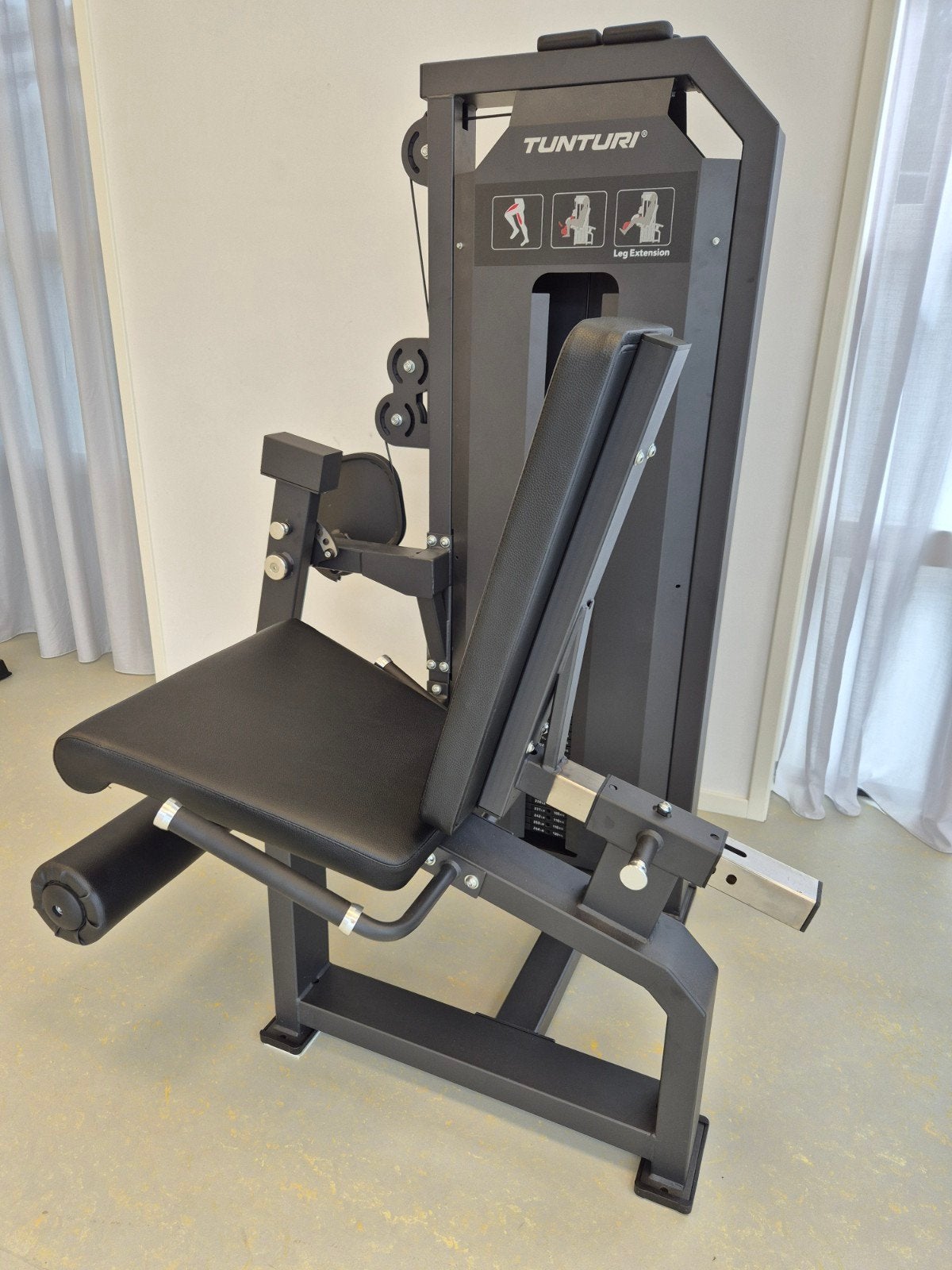 Tunturi Leg Extension Krachtstation - Zo goed als nieuw, Sport en Fitness, Ophalen, Krachtstation, Zo goed als nieuw, Metaal