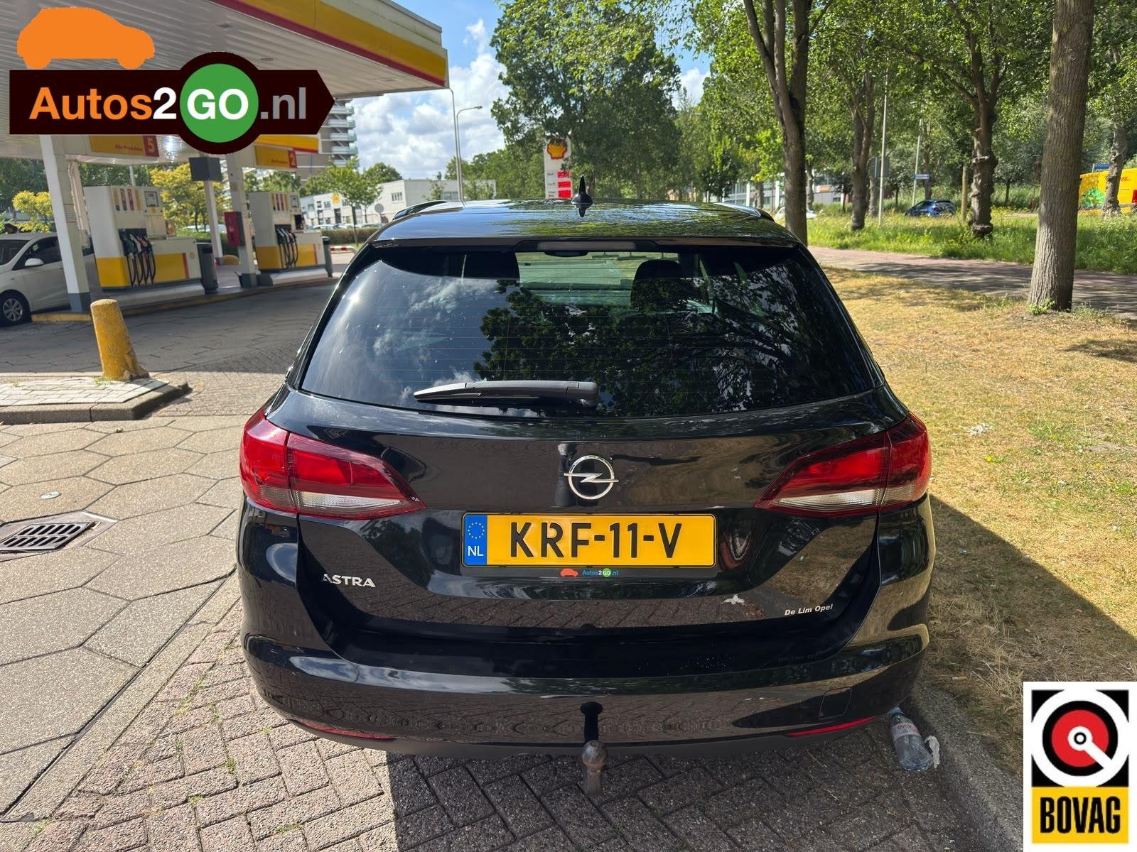Opel Astra Sports Tourer 1.2 Business Elegance, Auto's, Voorwielaandrijving, Euro 6, 1199 cc, Zwart