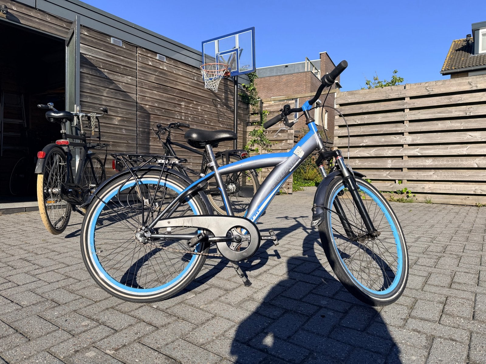 Popal Daily Dutch 24 inch jongensfiets, Terugtraprem, Gebruikt, Versnellingen, Minder dan 49 cm