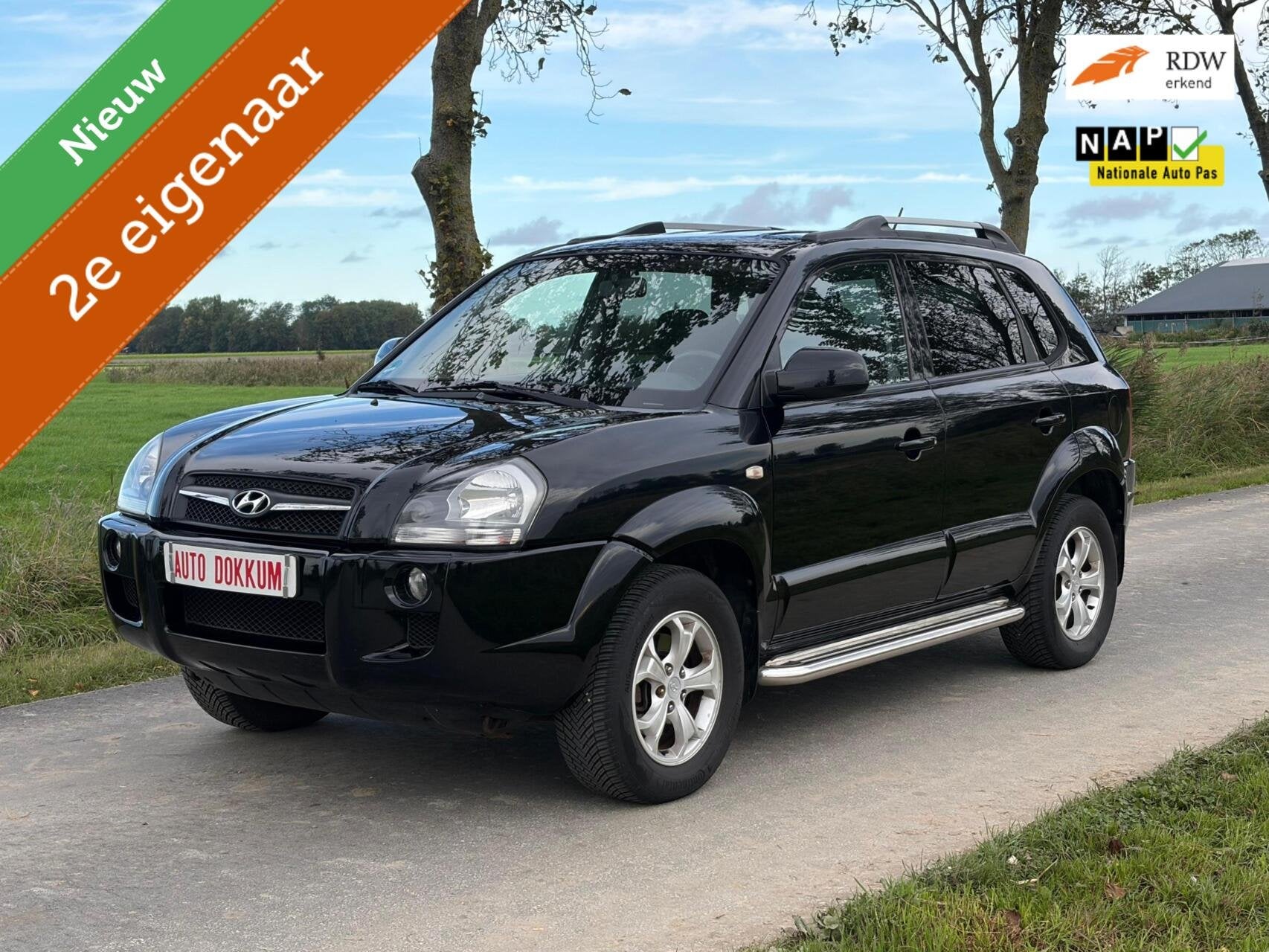 Hyundai Tucson 2.0i Style Executive,2e EIGENAAR❗, Stof, Gebruikt, Zwart, Origineel Nederlands