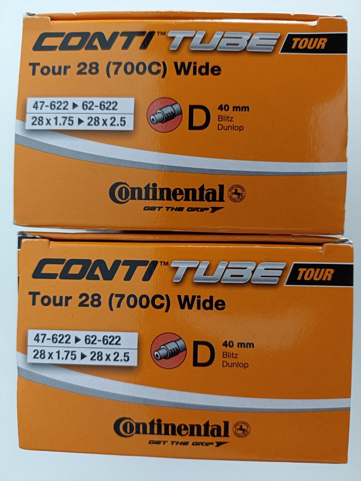 2x Continental Conti Tube Tour 28 (700c) Wide - Nieuw, Ophalen of Verzenden, Stadsfiets