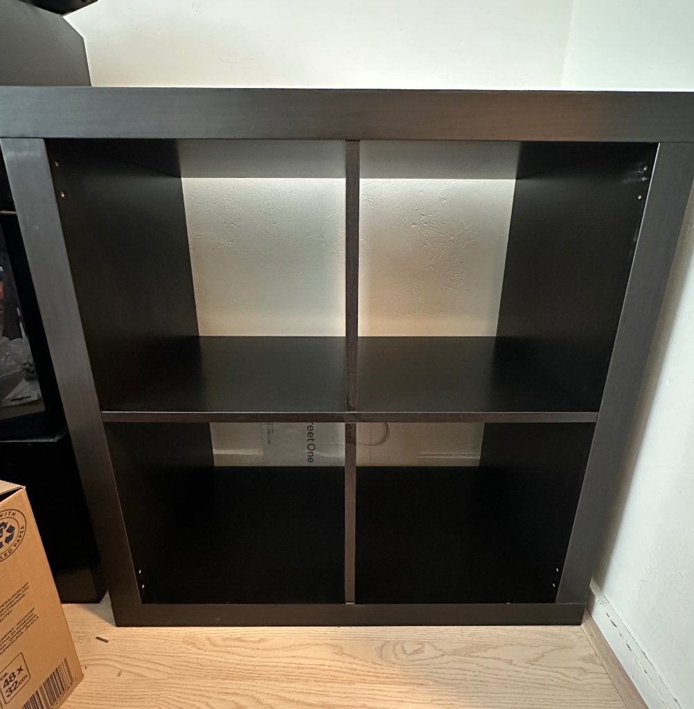 IKEA Kallax open kast (2x2 vakken) Goede staat, Ophalen, 50 tot 100 cm, Zo goed als nieuw, Minder dan 100 cm