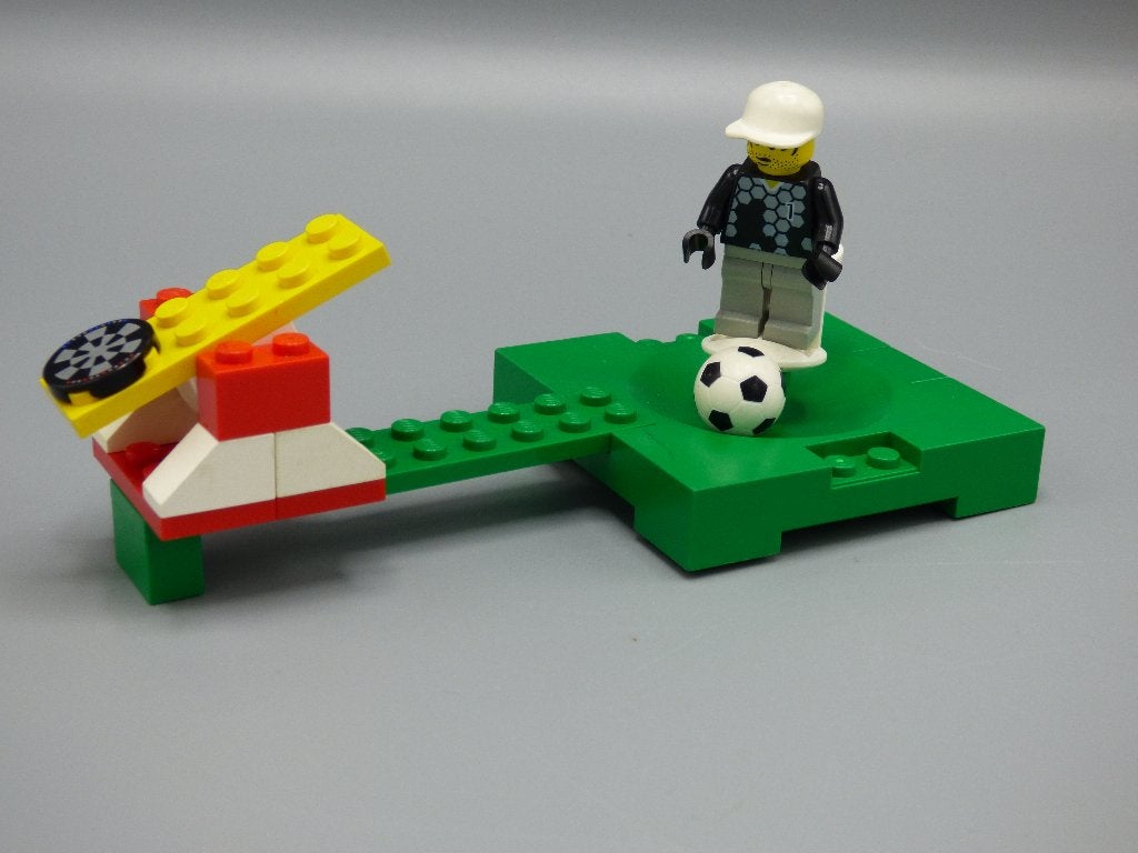 lego 1429 Voetbalsetje, Gebruikt, Lego, Ophalen of Verzenden, Complete set