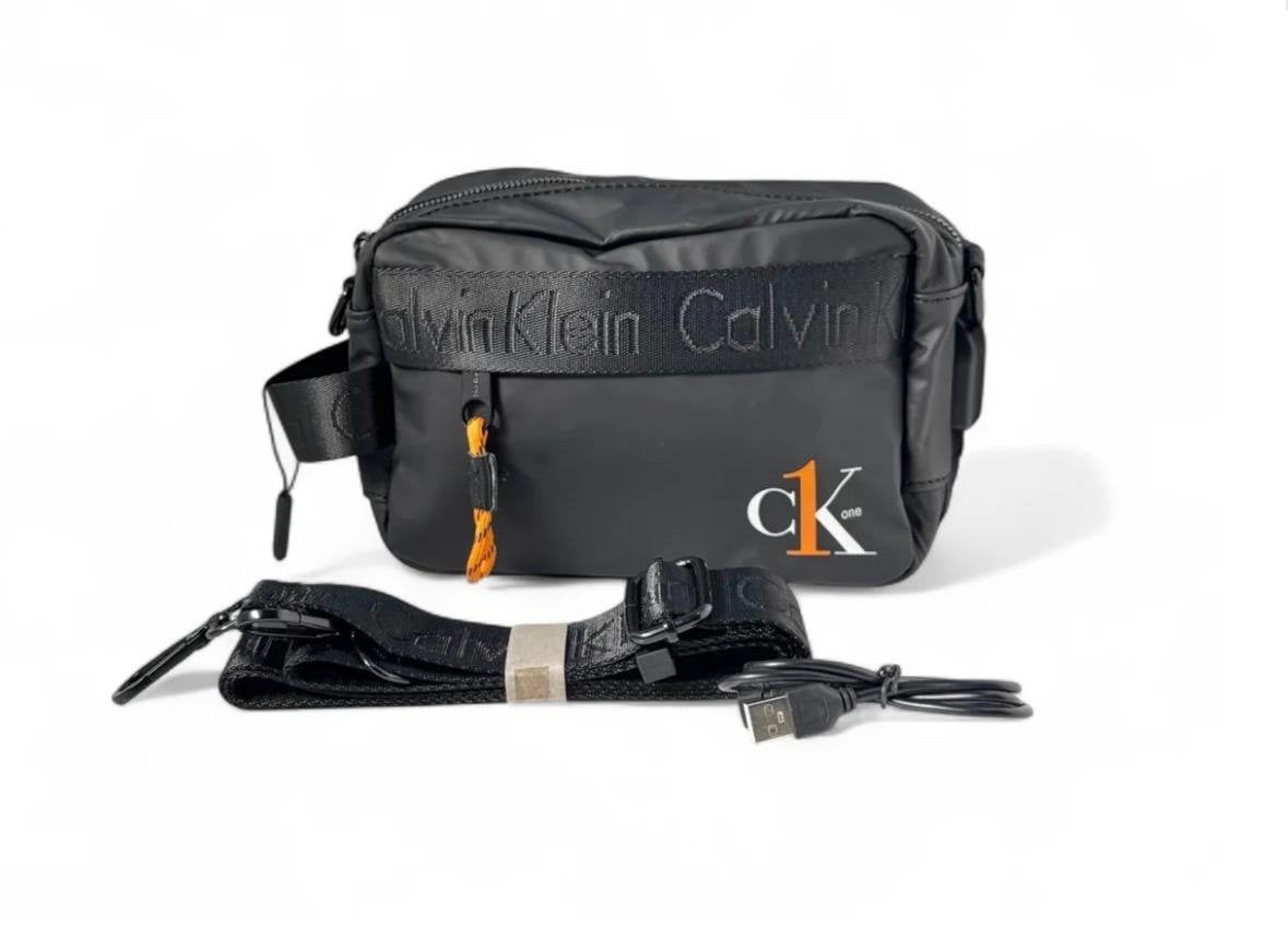 Calvin Klein CK One schoudertas zwart, Overige merken, Zwart, Nieuw, Ophalen of Verzenden