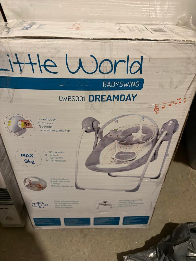 Little World Babyswing Dreamday - Nieuw in doos, Ophalen of Verzenden, Nieuw
